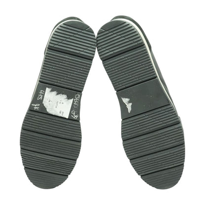 Black Boat Shoe Flats