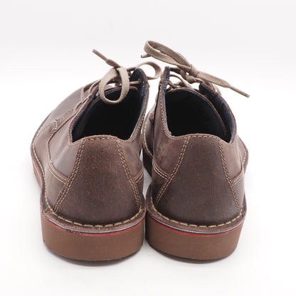 Desert Brown Leather Chukka Boots