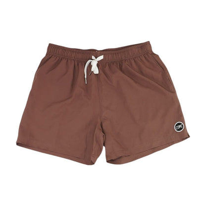 Brown Active Shorts