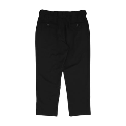Black Solid Dress Pants