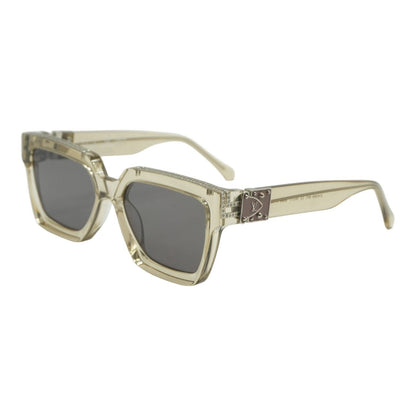 Clear 1.1 Millionaire Style Rectangle Sunglasses