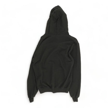 Black Graphic Hoodie Pullover