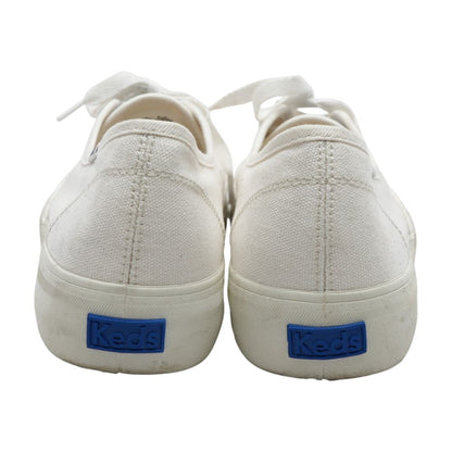 Beige Low Top Athletic Shoes