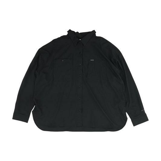 Black Plus Button Down