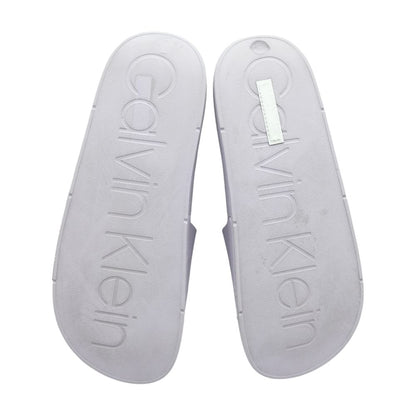 Purple Athletic Slides Shoes