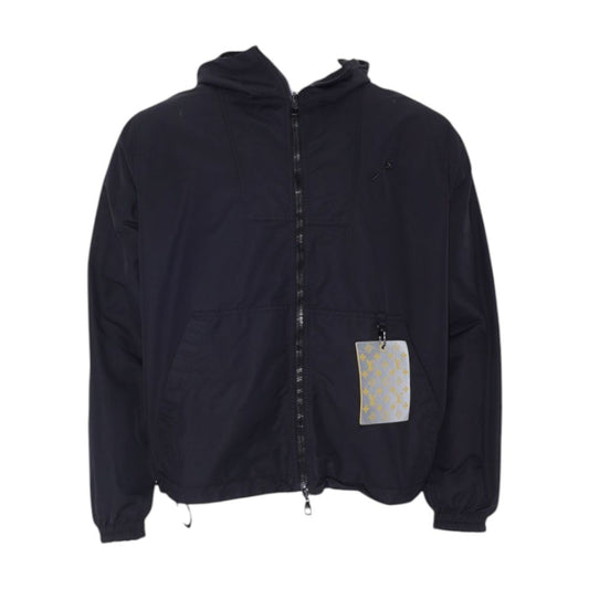 Black Staples Edition Monogram Reversible Nylon Windbreaker