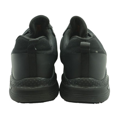 Alloy Toe Black Low Top Athletic Shoes