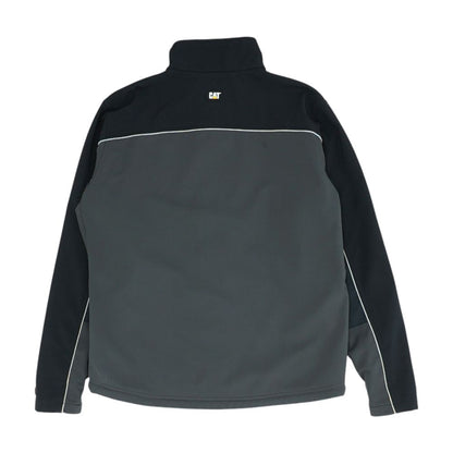 Black Color Block Lightweight Jacket