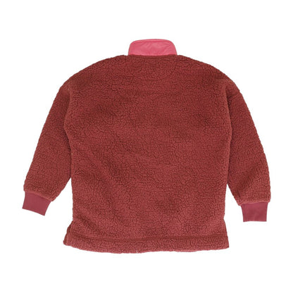 Pink Solid 1/4 Zip Pullover