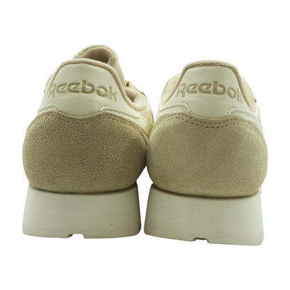 Beige Low Top Athletic Shoes
