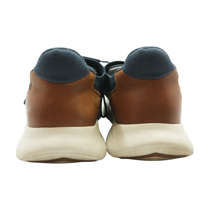 Navy Lace Up Casual Shoes