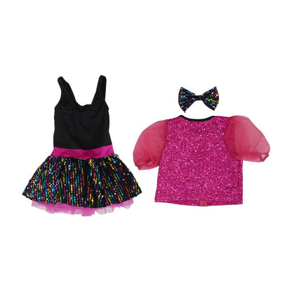 Multi Graphic Dress Set