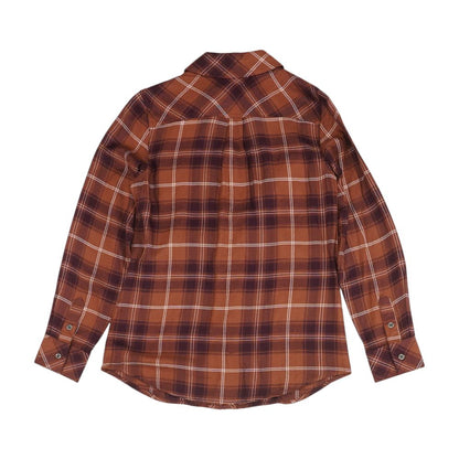 Brown Plaid Button Down