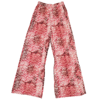 Pink Animal Print Pants