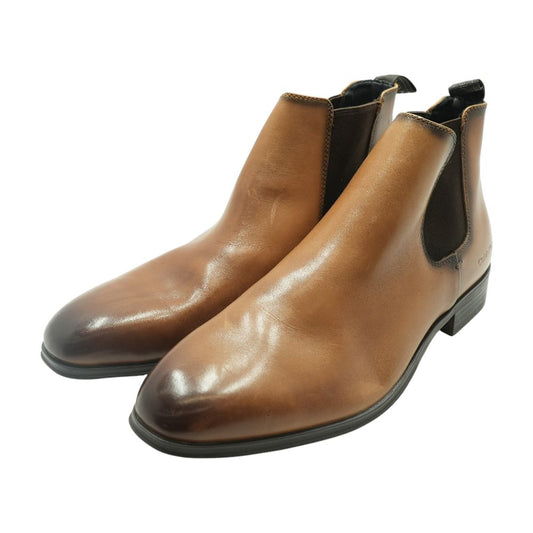 Tan Leather Ankle Boots