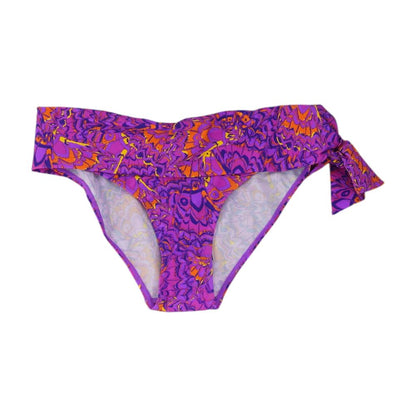 Purple Graphic Swim Bottom