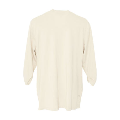 Beige Plus Cardigan Sweater