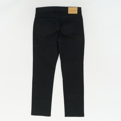 Black Solid Slim Jeans