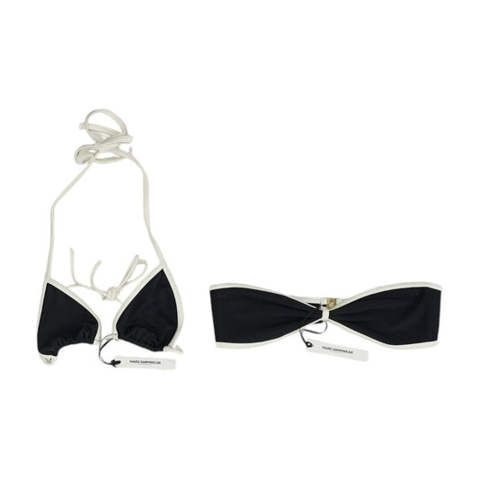 Black Solid Two-Piece