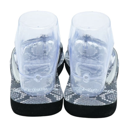 Black Flip Flop Sandals