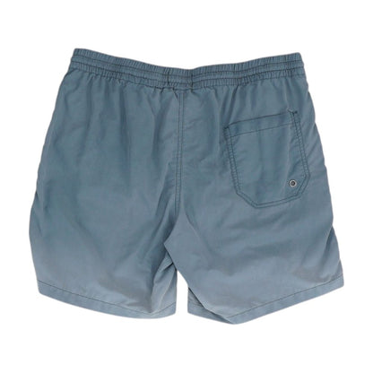 Gray Solid Swim Shorts