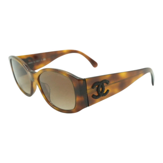 Brown 5450-A Rectangle Sunglasses