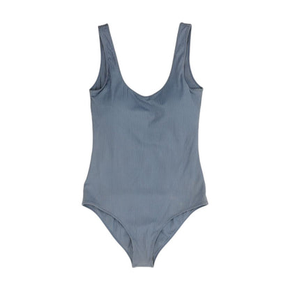 Blue Solid One-Piece