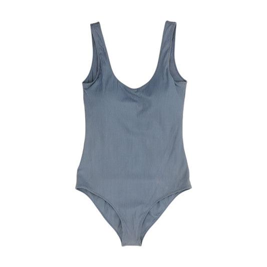 Blue Solid One-Piece