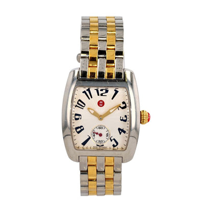 Women's Two Tone 18K Gold Plated Urban Stainless Steel Watch