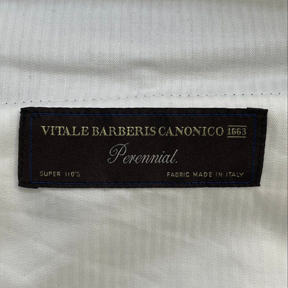 Black 100% Wool 2pc Suit