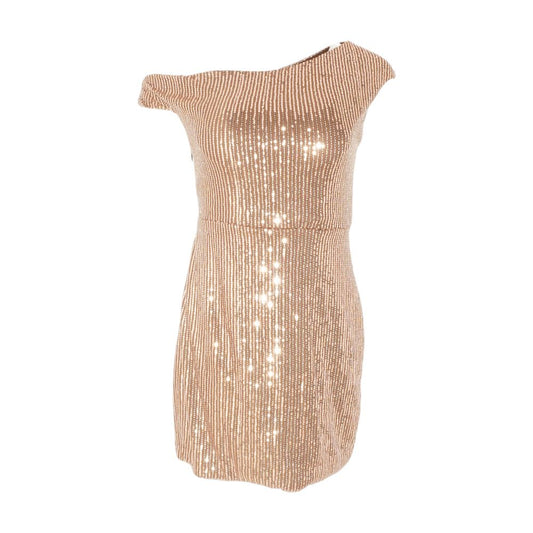 Bronze Mini Dress