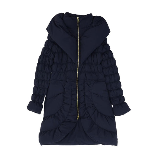 Navy Puffer Coat