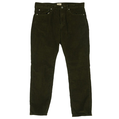 Olive Solid Chino Pants