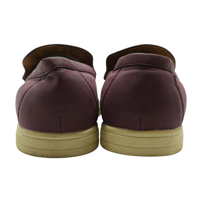 Burgundy Slip On Casual Shoes