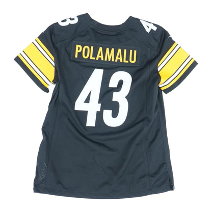 Black Pittsburgh Steelers Troy Polamalu Football Jersey