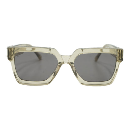 Clear 1.1 Millionaire Style Rectangle Sunglasses