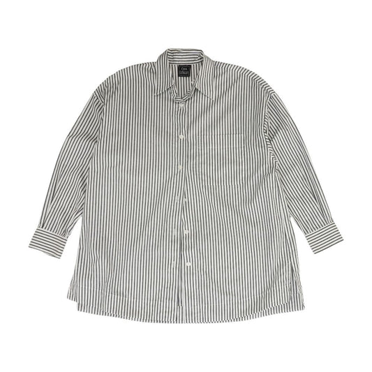 White Striped Button Down