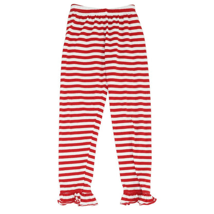Red Striped Pants