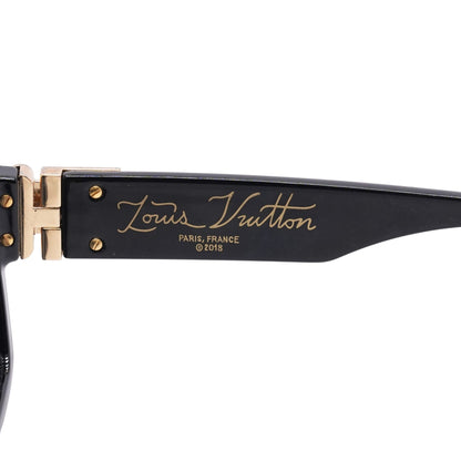 Black Z1165W Rectangle Sunglasses