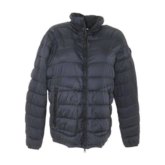 Navy Down Garment-Dyed Octavien Jacket