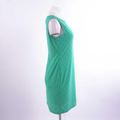 Green Solid Mini Dress