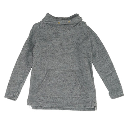 Gray Solid Active Pullover