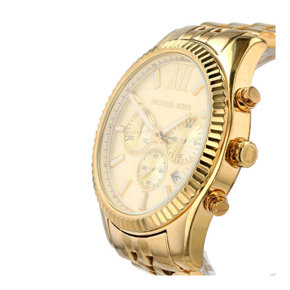 Gold-Tone Stainless Steel Watch