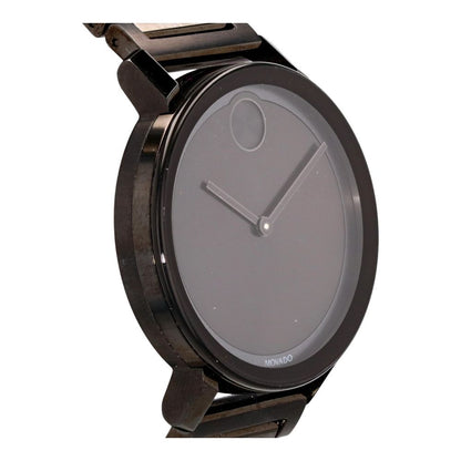 Black Stainless Steel Bold Evolution Watch W/ Black Dial