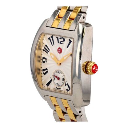 Women's Two Tone 18K Gold Plated Urban Stainless Steel Watch