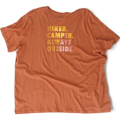 Rust Graphic Crewneck T-Shirt