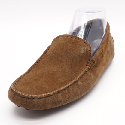 Gommino Driving Shoes in Suede Brown - Size 6