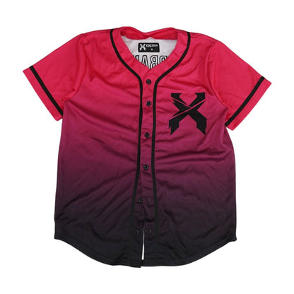 Pink Color Block Short Sleeve Jersey