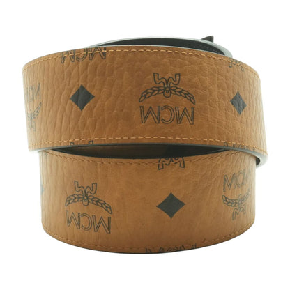 Brown Leather Claus M Reversable Belt