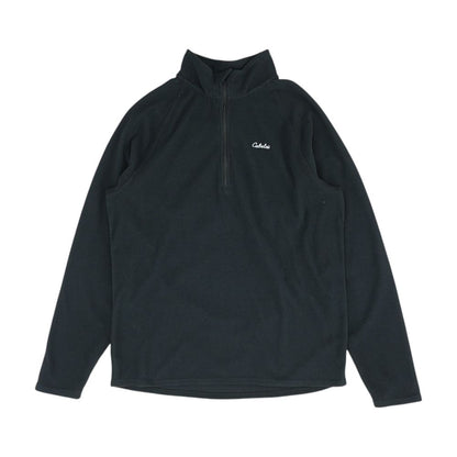 Black 1/4 Zip Pullover